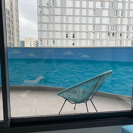 Апартаменты Precioso Apartamento En Residencial Con Piscina Валенсия